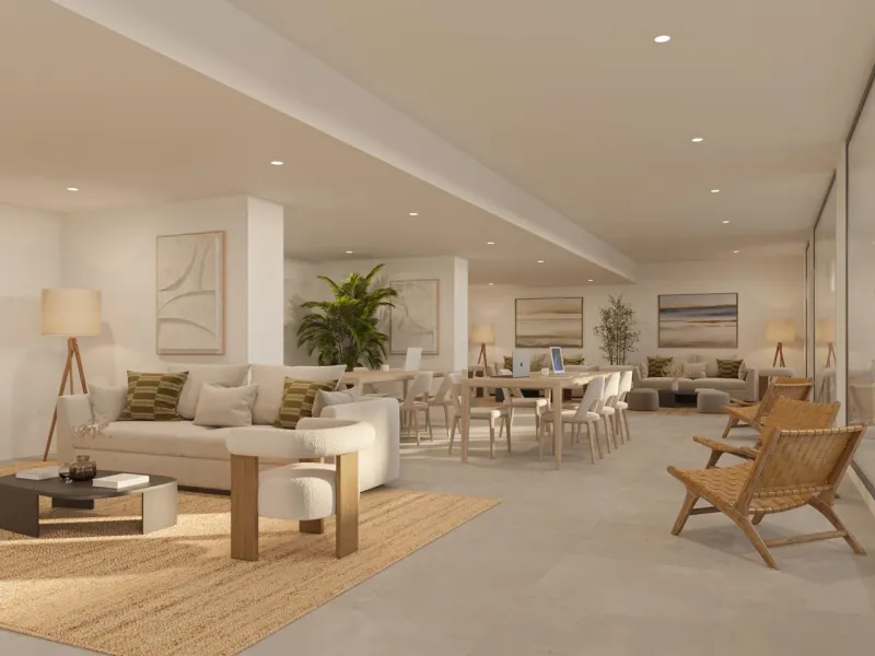 Fabulous exclusive project of 2, 3 and 4 bedroom detached and multi-family homes in Elviria playa, one of the most exclusive residential areas of Marbella East and one of the best beaches on the Costa del Sol. & & Air-conditioning system with aeroth