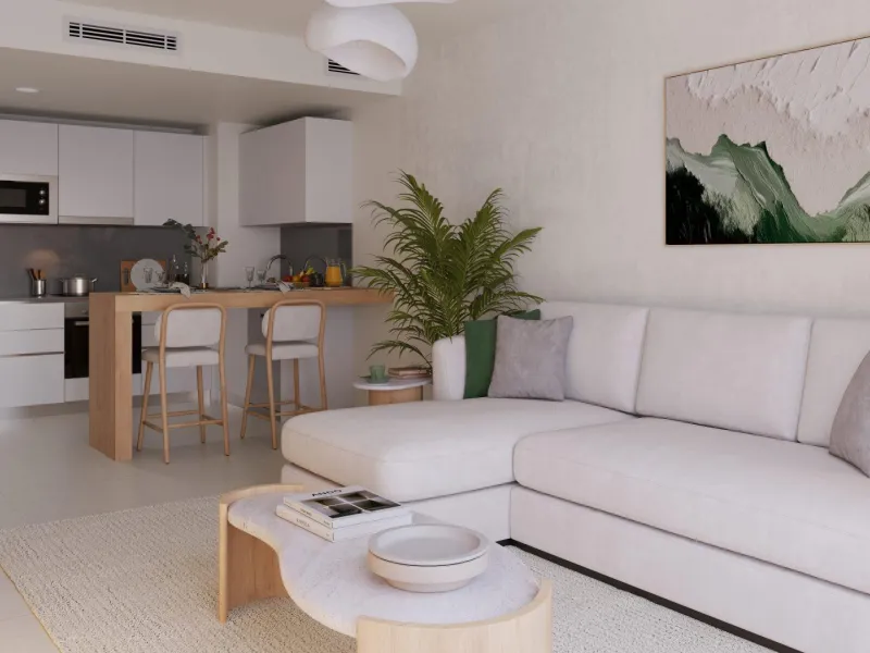 New Build Apartments for Sale in Benalmádena Pueblo Costa del Sol& & Modern Residential Development just 3 km from beach& This exclusive new build development offers 70 contemporary homes with 2 and 3 bedrooms, each featuring 2 full bathrooms and