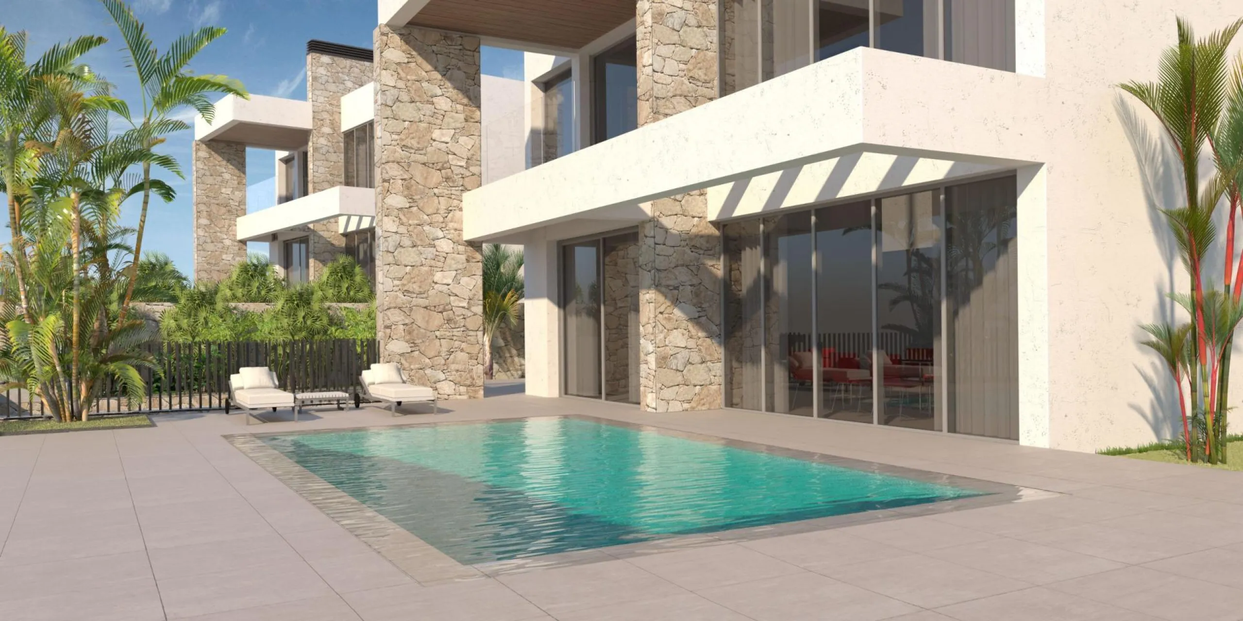 Exclusive New Villas for Sale in Las Farolas, Mijas Costa& & Prime Location by the Sea on the Costa del Sol& Discover this new development of 7 luxury villas located in the prestigious and well-established Las Farolas urbanization, between Fuengi