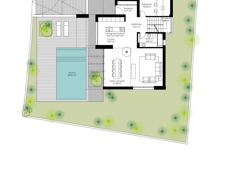 Exclusive New Villas for Sale in Las Farolas, Mijas Costa& & Prime Location by the Sea on the Costa del Sol& Discover this new development of 7 luxury villas located in the prestigious and well-established Las Farolas urbanization, between Fuengi