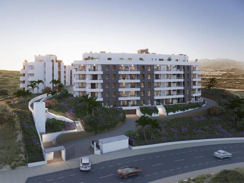 Exclusive New Build Residential Community in Mijas with Exceptional Amenities& & Modern Homes Between the Sea and the Mountains& Discover this private and exclusive development of 117 new-build homes in Mijas, located near the Costa del Sol Racec