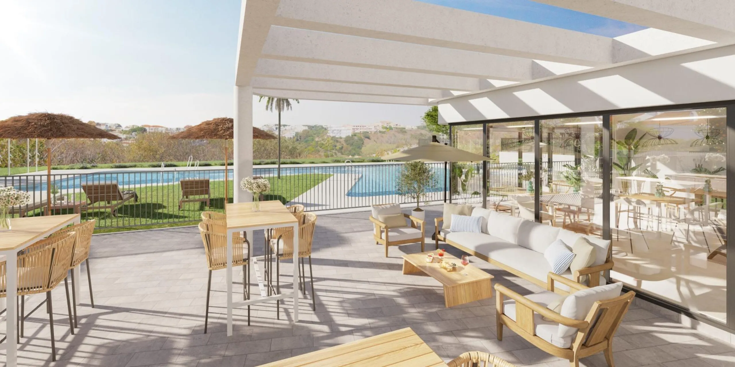 New Build Apartments with Sea Views in La Cala de Mijas& & Exclusive Residential Development on the Costa del Sol& Discover this modern gated community of 72 new build apartments in La Cala de Mijas, one of the most sought-after areas of the Cost