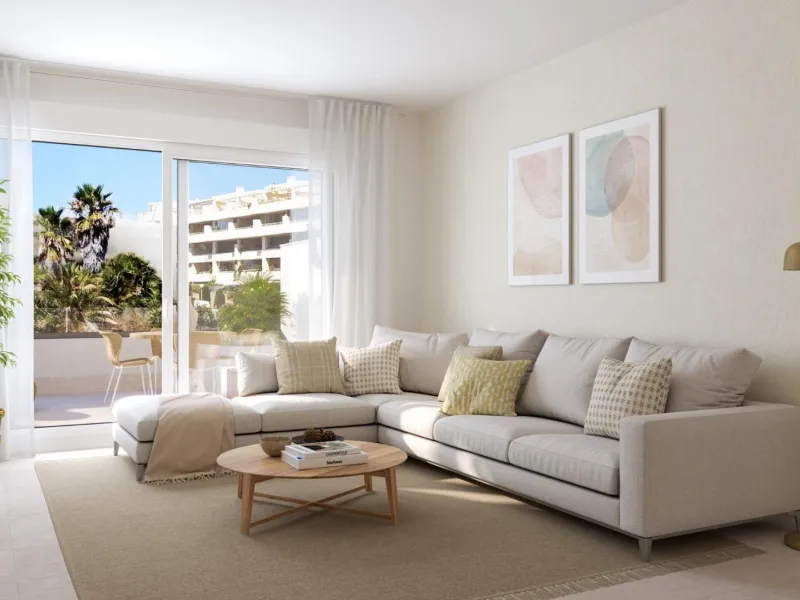 New Build Apartments with Sea Views in La Cala de Mijas& & Exclusive Residential Development on the Costa del Sol& Discover this modern gated community of 72 new build apartments in La Cala de Mijas, one of the most sought-after areas of the Cost