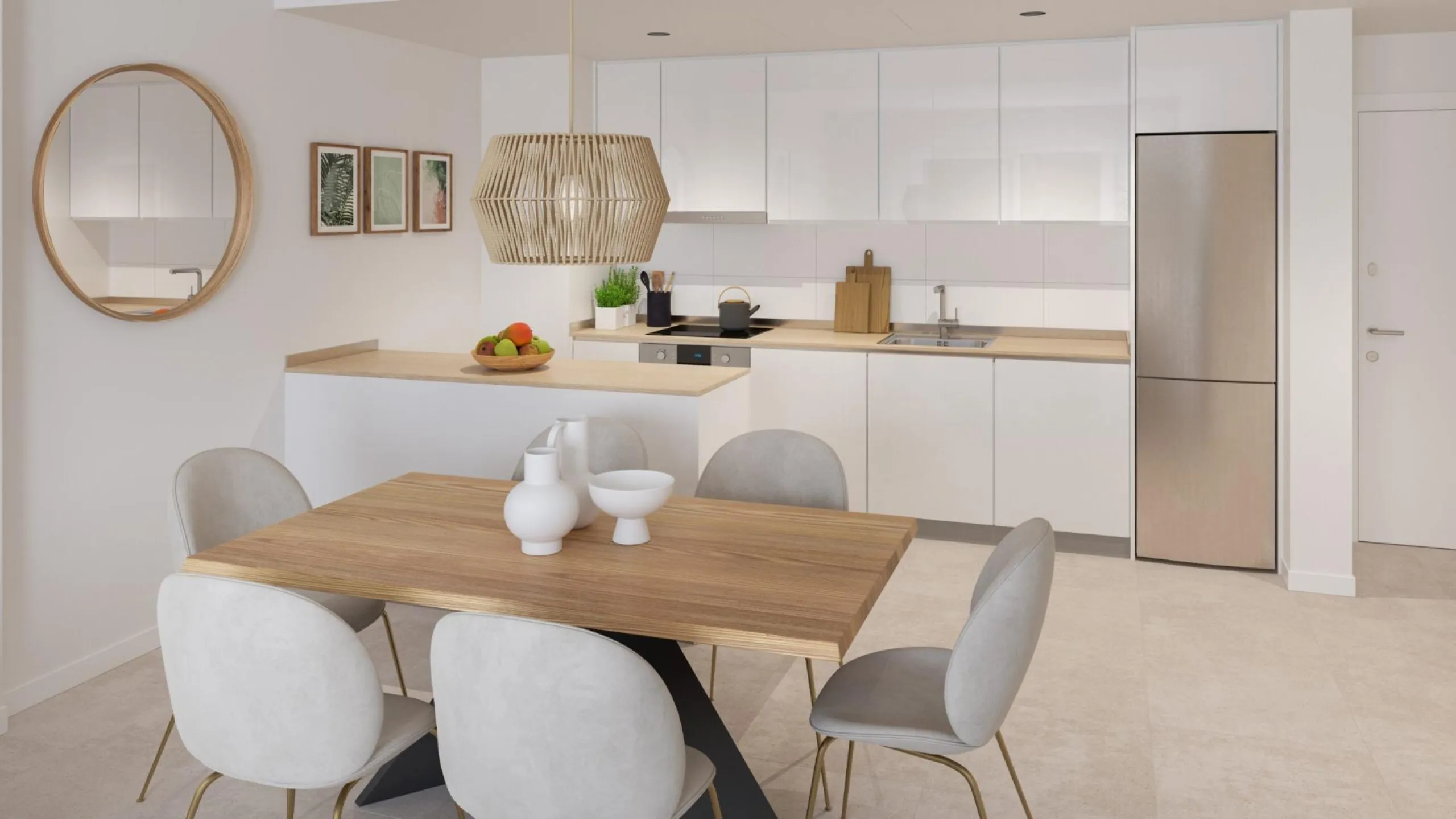 New Build Apartments with Sea Views in La Cala de Mijas& & Exclusive Residential Development on the Costa del Sol& Discover this modern gated community of 72 new build apartments in La Cala de Mijas, one of the most sought-after areas of the Cost