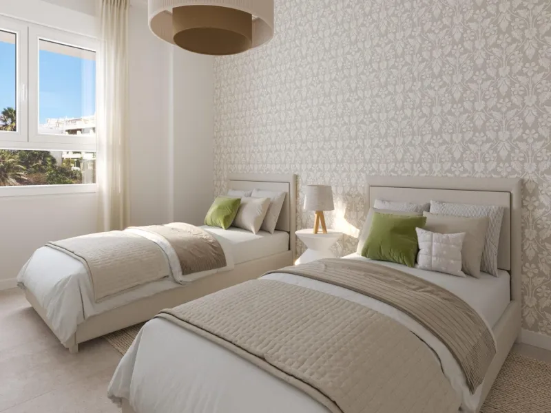 New Build Apartments with Sea Views in La Cala de Mijas& & Exclusive Residential Development on the Costa del Sol& Discover this modern gated community of 72 new build apartments in La Cala de Mijas, one of the most sought-after areas of the Cost