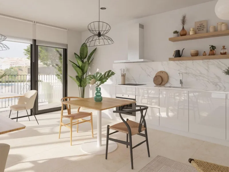New Build Apartments with Sea Views in La Cala de Mijas& & Exclusive Residential Development on the Costa del Sol& Discover this modern gated community of 72 new build apartments in La Cala de Mijas, one of the most sought-after areas of the Cost