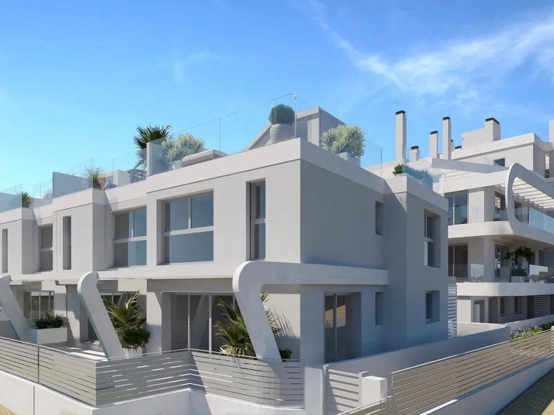 Modern New Build Homes in a Prime Residential Area of Estepona& & Contemporary living in the heart of Estepona& Welcome to an exclusive residential project of 87 new build homes with 2, 3 and 4 bedrooms, offering a wide selection of layouts inclu