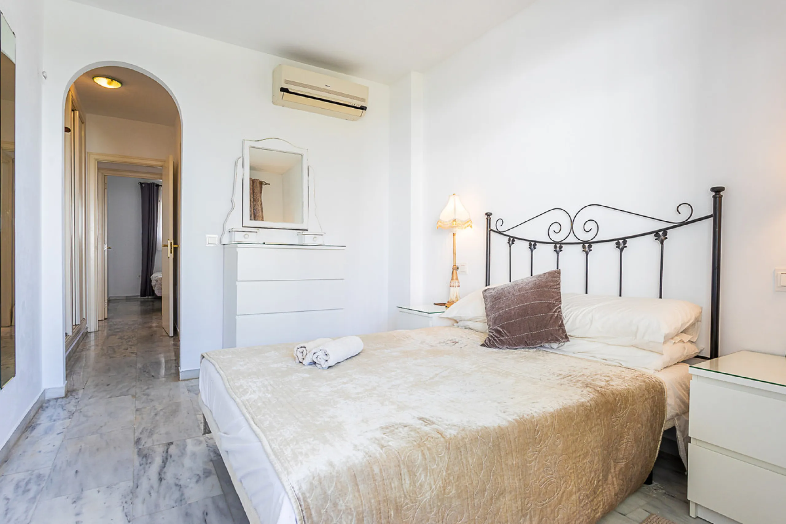This two-bedroom apartment is situated in one of the most sought-after complexes in the area, offering an ideal blend of comfort and convenience.