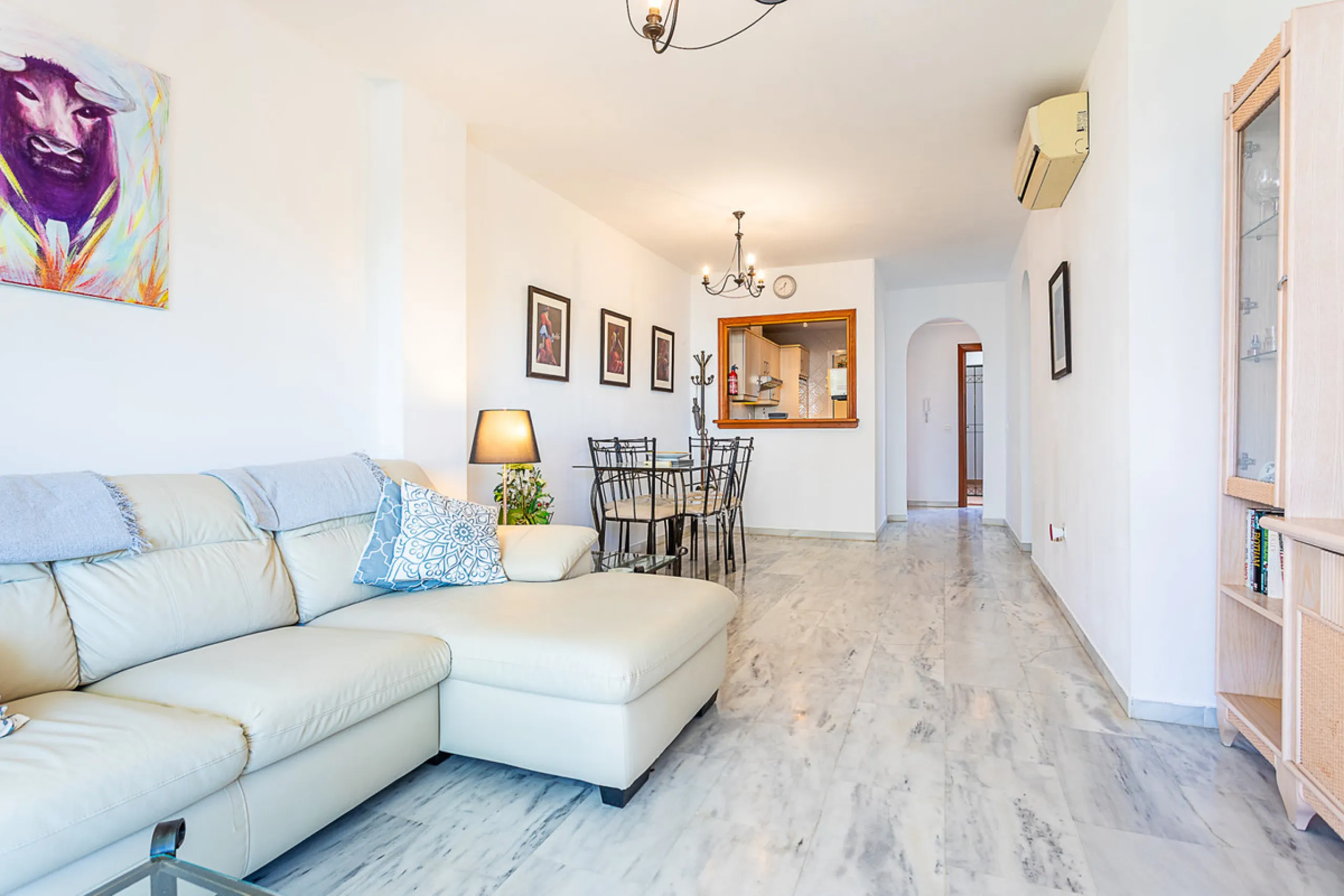 This two-bedroom apartment is situated in one of the most sought-after complexes in the area, offering an ideal blend of comfort and convenience.