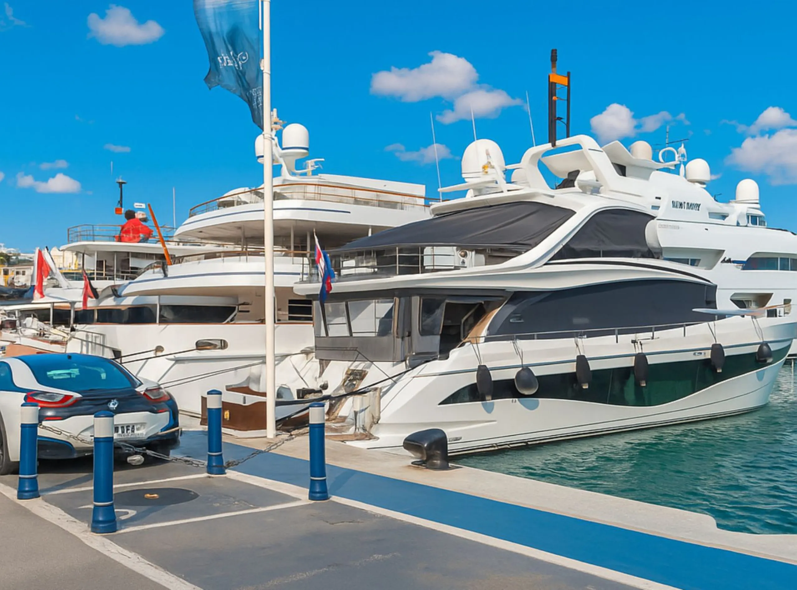 Location, Location, Location this apartment is located in the Prestigious Marina Banus building under two minutes walk from the Port of Puerto Banus and also the beach. This bright two bedroom and two bathroom apartment is located in an elevated position 