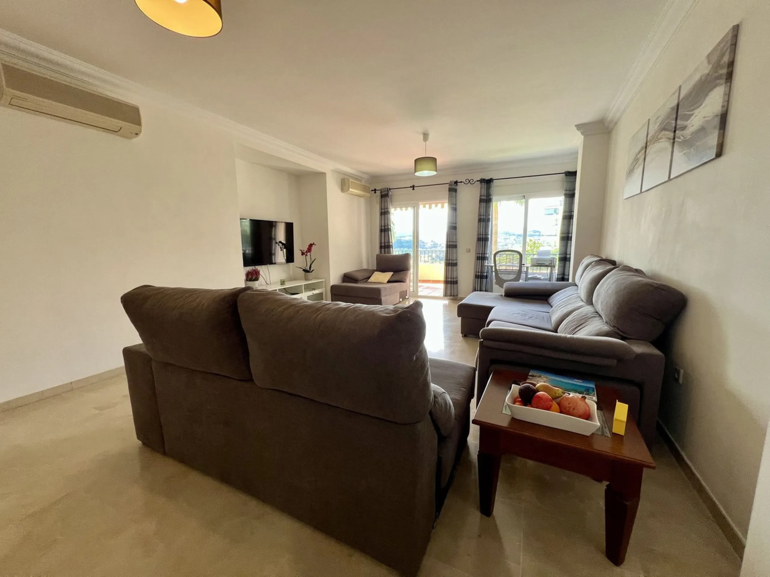 Located in Phase 1, this spacious two-bedroom apartment offers comfortable living in a peaceful and well-maintained setting.