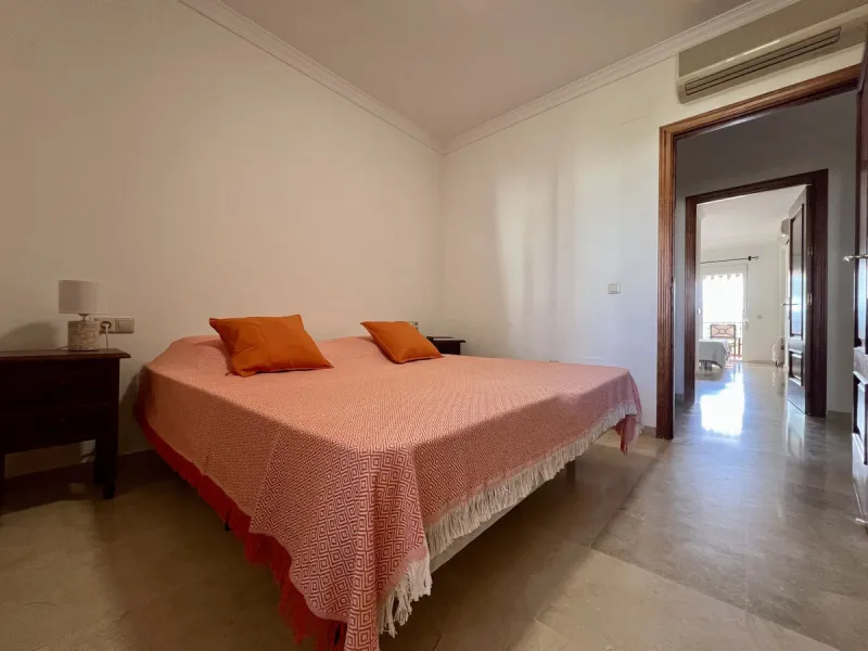 Located in Phase 1, this spacious two-bedroom apartment offers comfortable living in a peaceful and well-maintained setting.