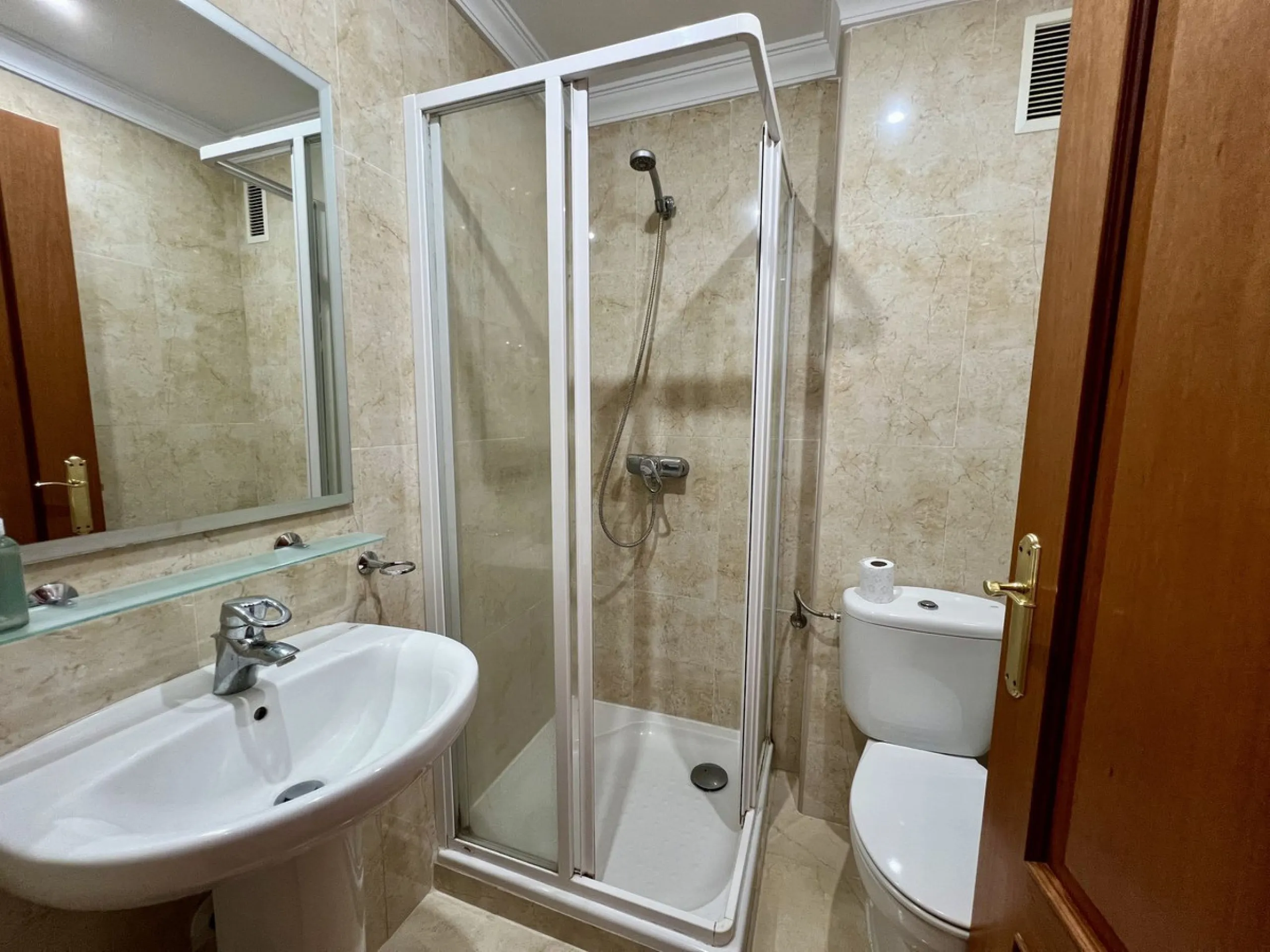 Located in Phase 1, this spacious two-bedroom apartment offers comfortable living in a peaceful and well-maintained setting.