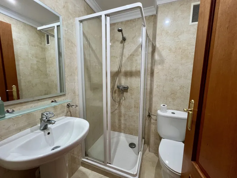Located in Phase 1, this spacious two-bedroom apartment offers comfortable living in a peaceful and well-maintained setting.