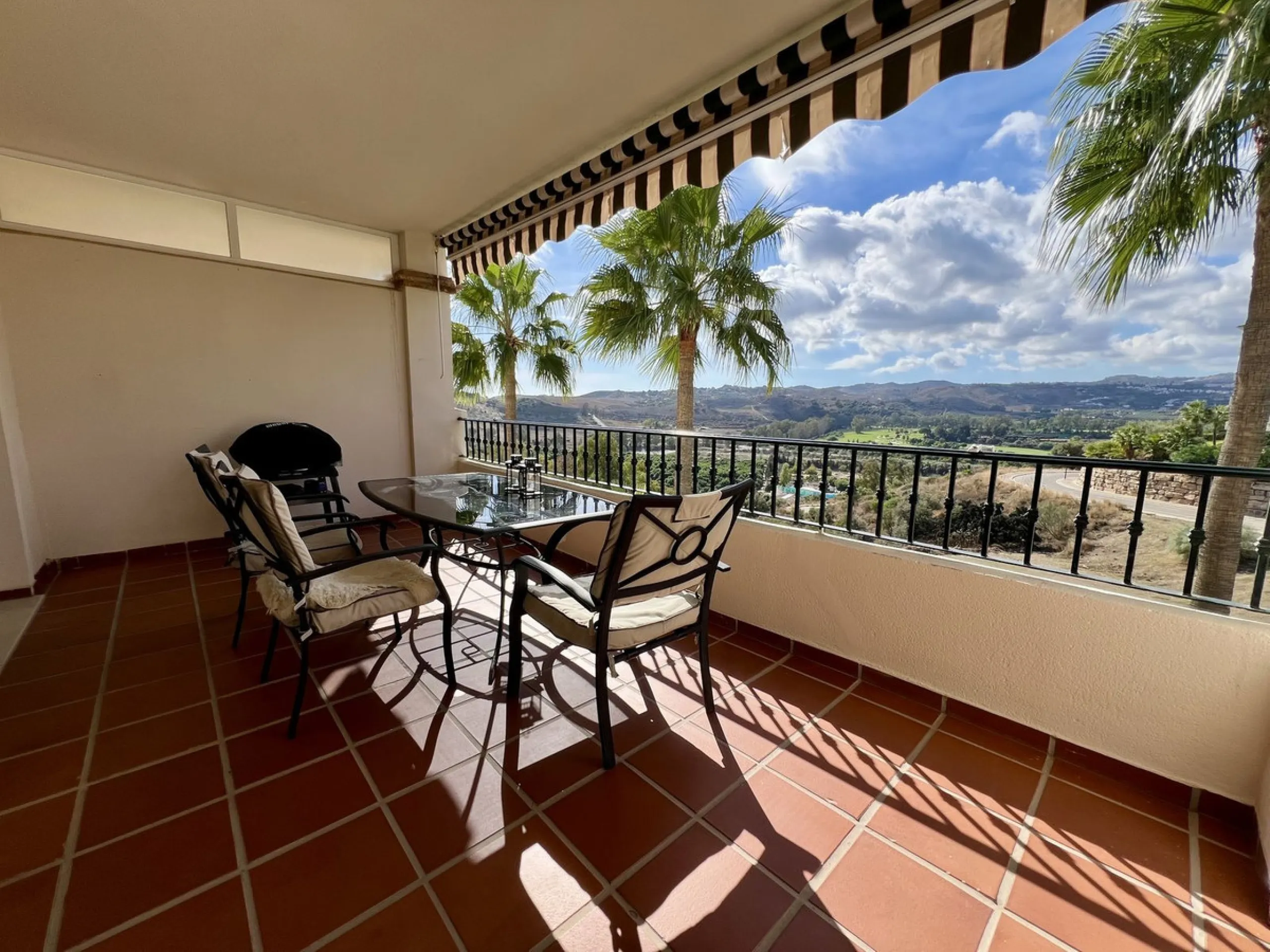 Located in Phase 1, this spacious two-bedroom apartment offers comfortable living in a peaceful and well-maintained setting.