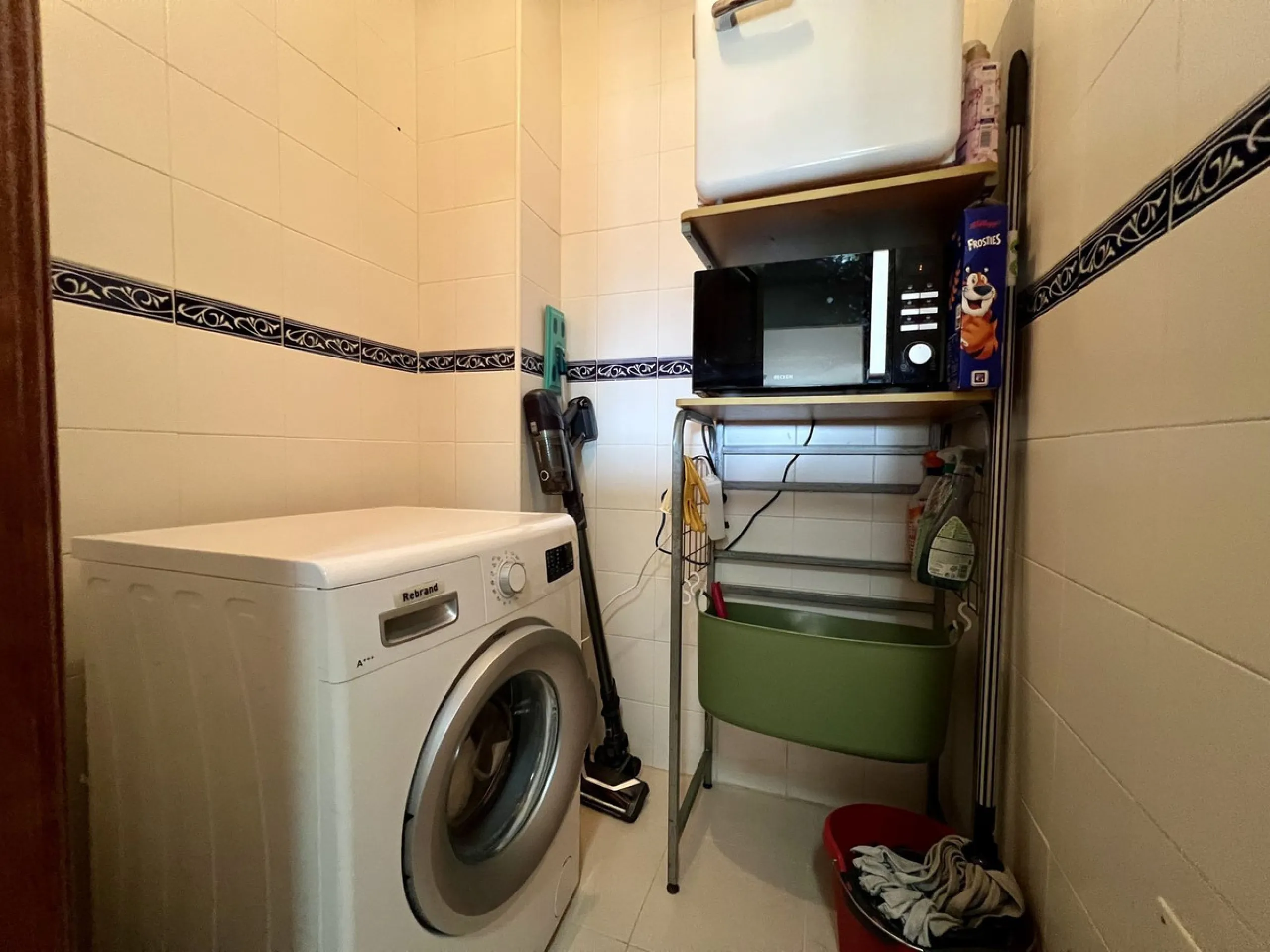 Located in Phase 1, this spacious two-bedroom apartment offers comfortable living in a peaceful and well-maintained setting.
