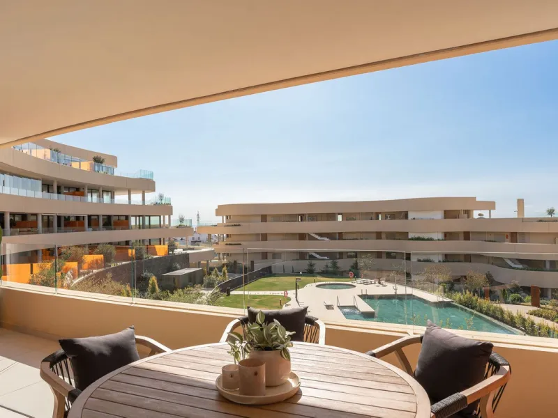 Experience refined coastal living in this brand-new luxury apartment set within the prestigious Higuerón Resort.