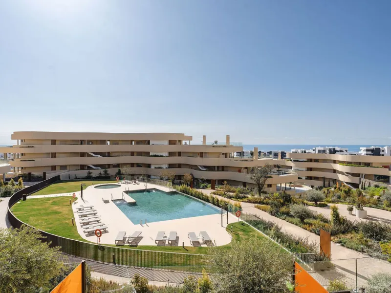 Experience refined coastal living in this brand-new luxury apartment set within the prestigious Higuerón Resort.