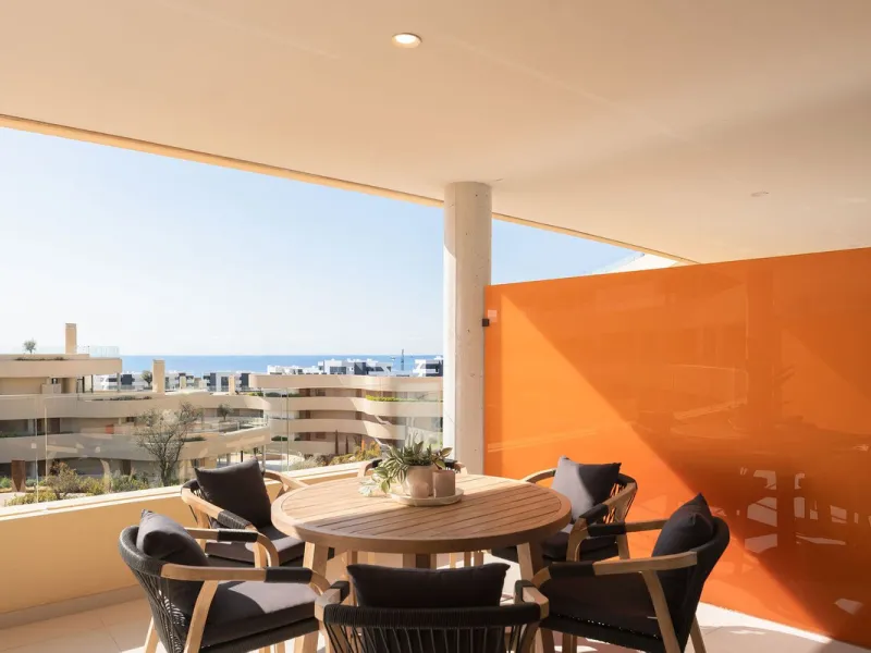 Experience refined coastal living in this brand-new luxury apartment set within the prestigious Higuerón Resort.