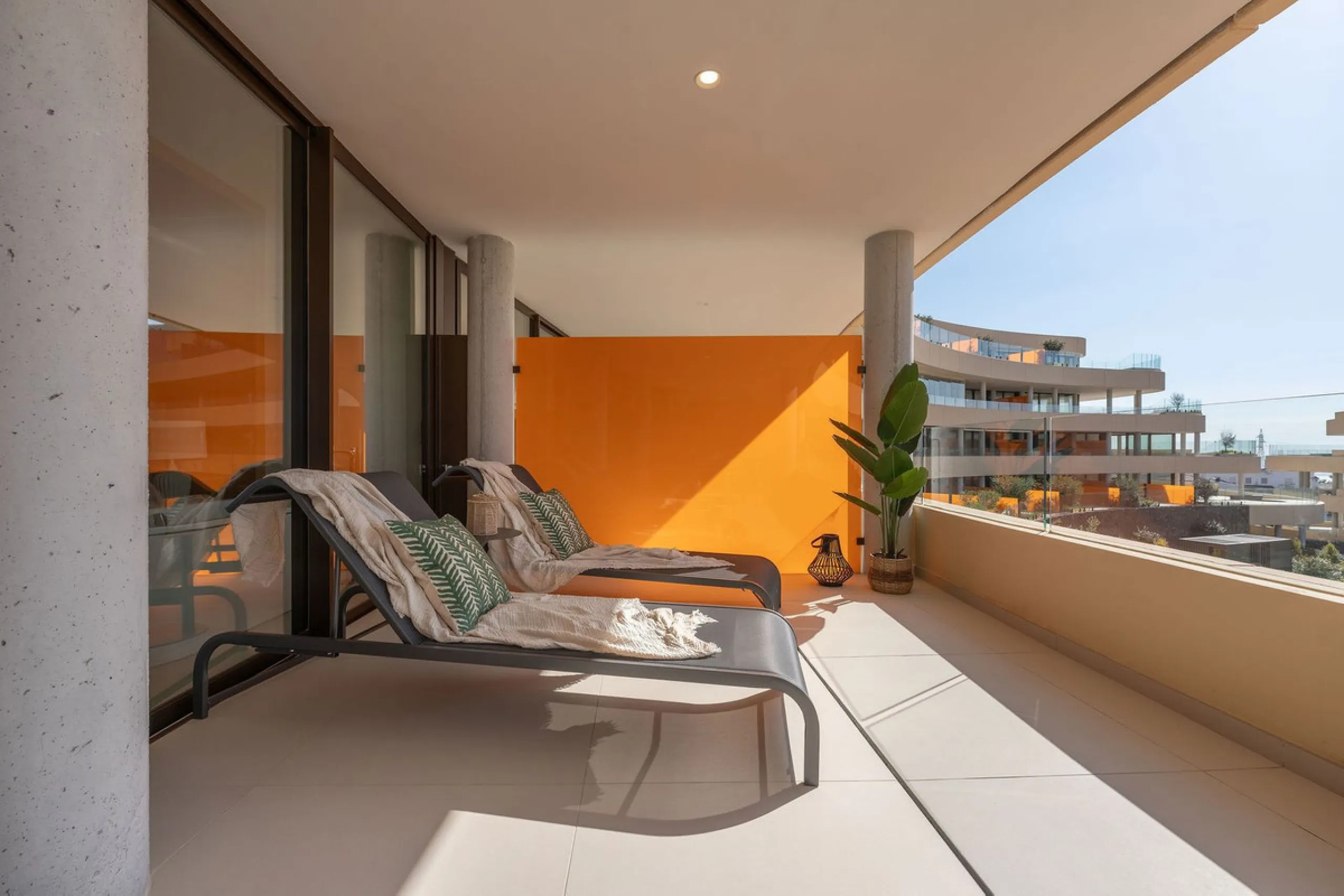 Experience refined coastal living in this brand-new luxury apartment set within the prestigious Higuerón Resort.