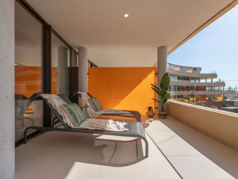 Experience refined coastal living in this brand-new luxury apartment set within the prestigious Higuerón Resort.