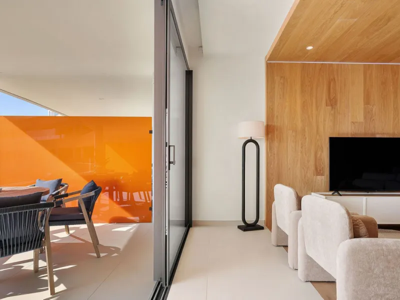 Experience refined coastal living in this brand-new luxury apartment set within the prestigious Higuerón Resort.