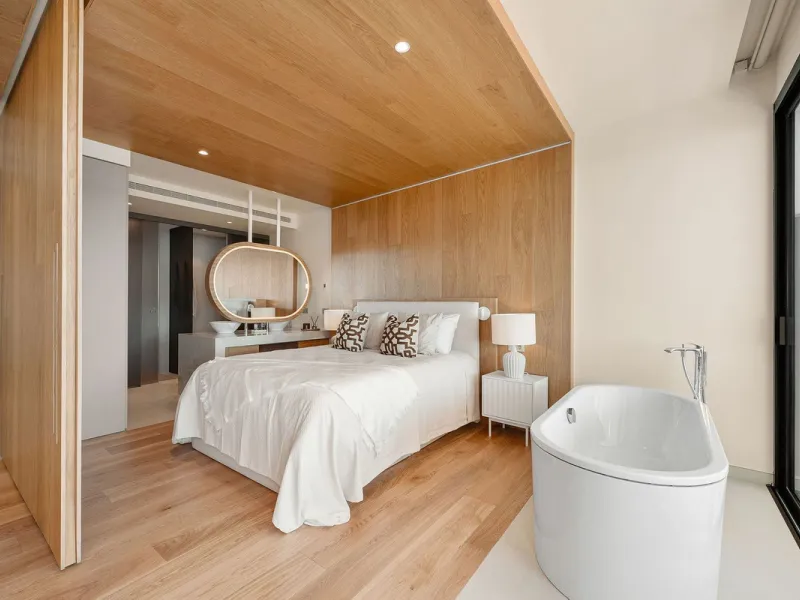 Experience refined coastal living in this brand-new luxury apartment set within the prestigious Higuerón Resort.
