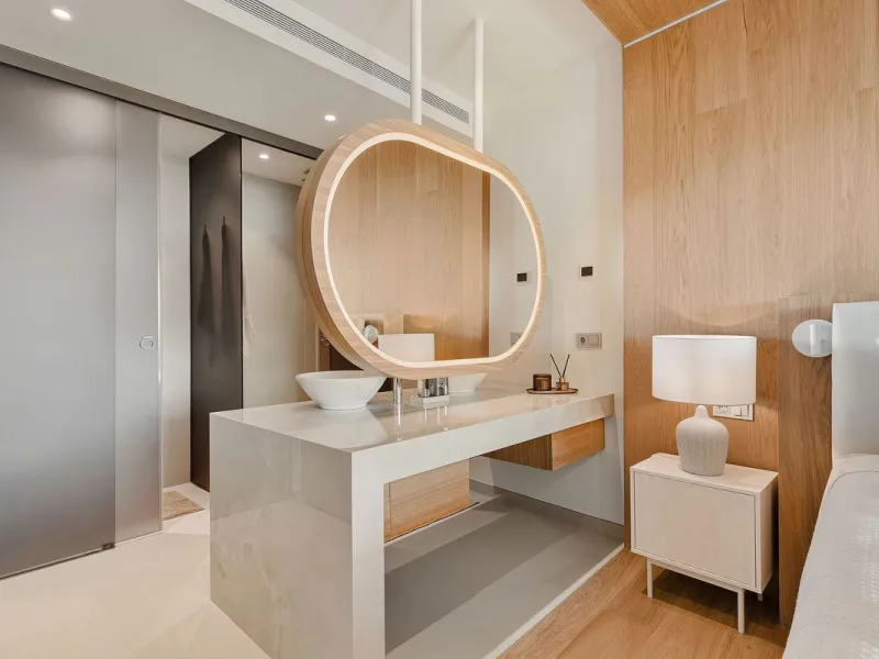 Experience refined coastal living in this brand-new luxury apartment set within the prestigious Higuerón Resort.
