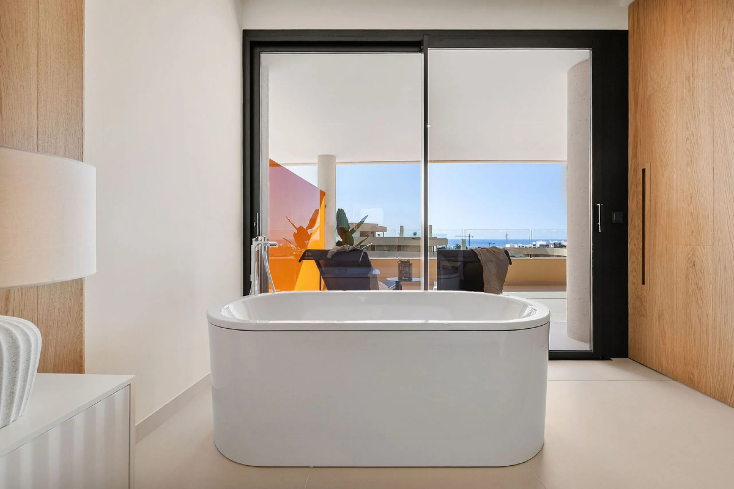 Experience refined coastal living in this brand-new luxury apartment set within the prestigious Higuerón Resort.