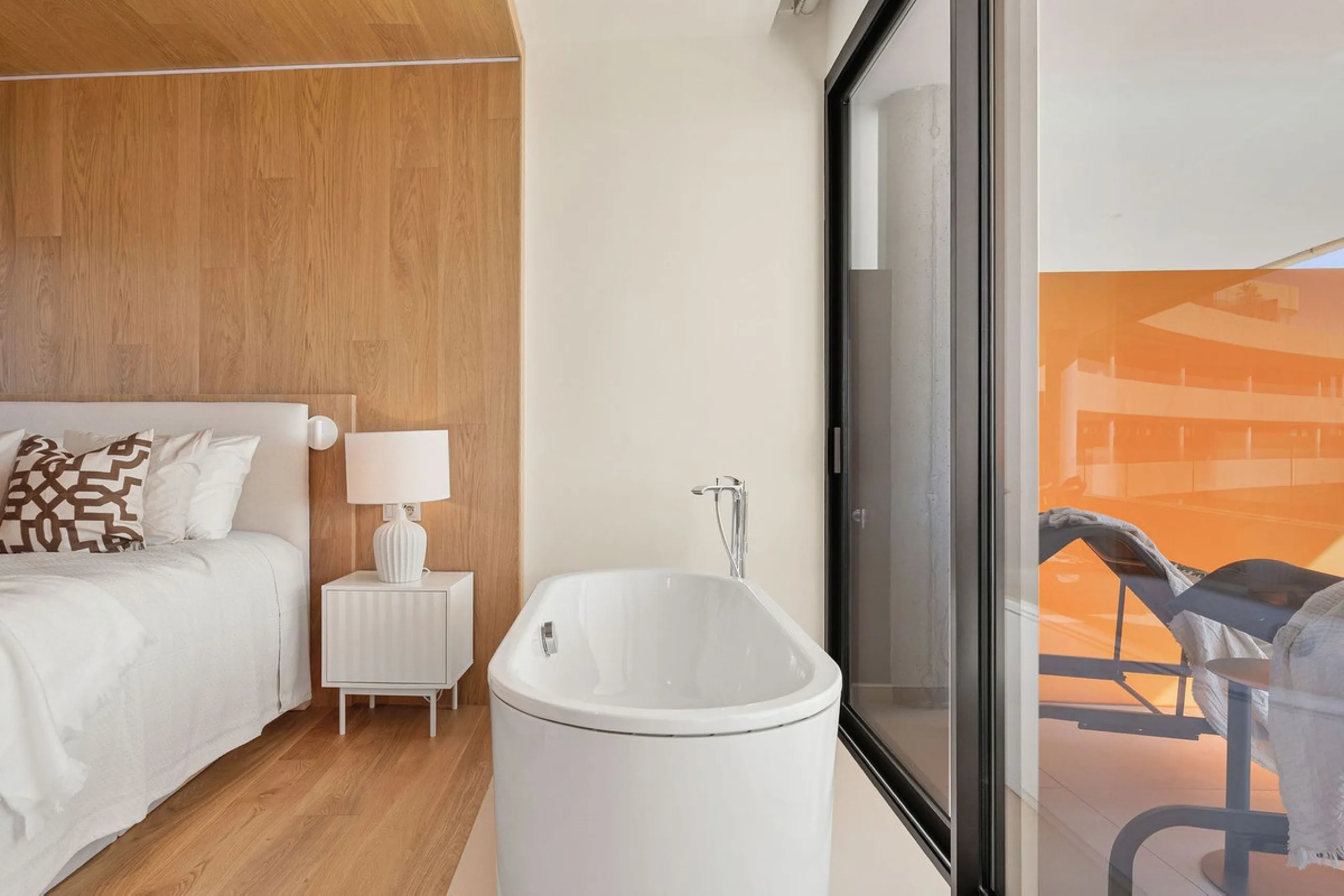 Experience refined coastal living in this brand-new luxury apartment set within the prestigious Higuerón Resort.