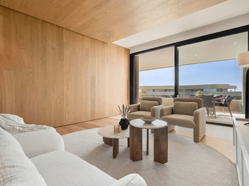 Experience refined coastal living in this brand-new luxury apartment set within the prestigious Higuerón Resort.