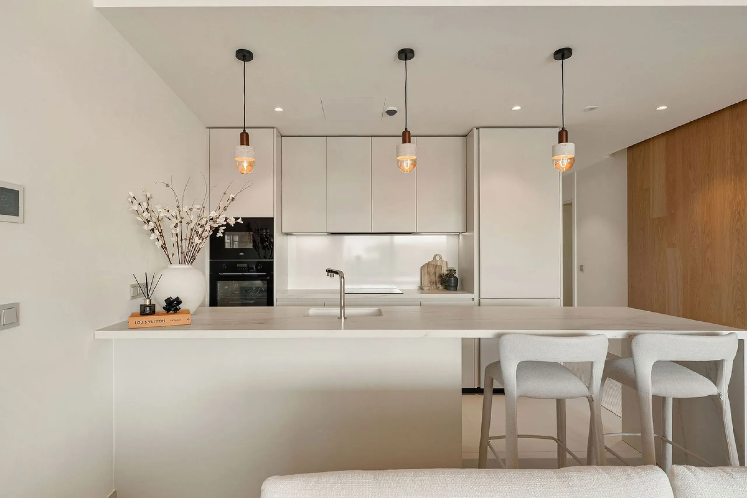 Experience refined coastal living in this brand-new luxury apartment set within the prestigious Higuerón Resort.