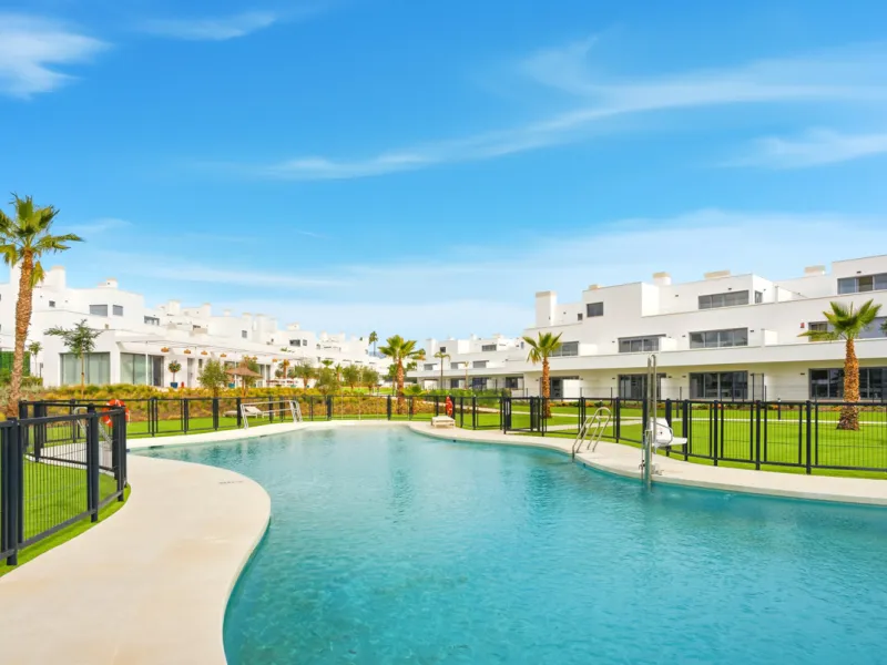 Brand new southwest facing two bedroom apartment located in the sought-after gated community Acqua Gardens , ideally located - walking distance to the beach, close to shops, restaurants, and all essential amenities on the New Golden Mile. This unfurnished