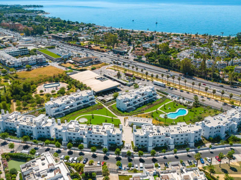 Brand new southwest facing two bedroom apartment located in the sought-after gated community Acqua Gardens , ideally located - walking distance to the beach, close to shops, restaurants, and all essential amenities on the New Golden Mile. This unfurnished