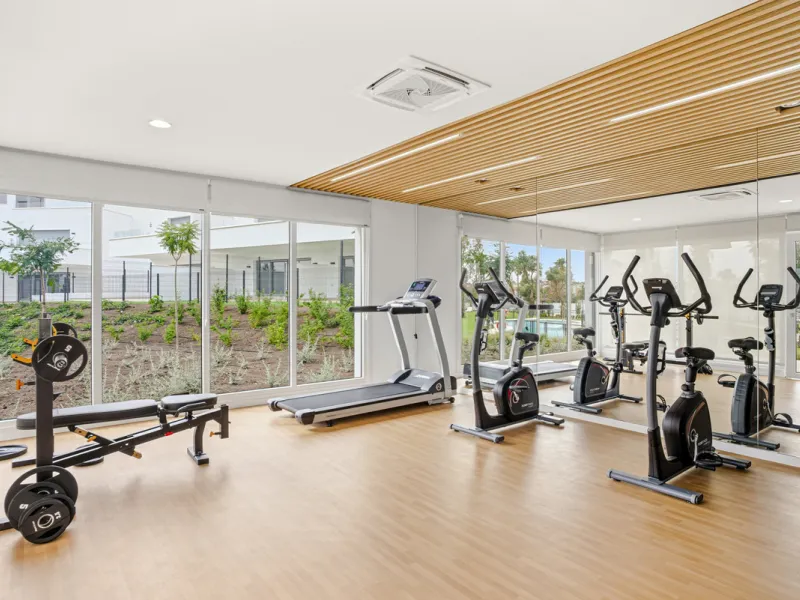 Brand new southwest facing two bedroom apartment located in the sought-after gated community Acqua Gardens , ideally located - walking distance to the beach, close to shops, restaurants, and all essential amenities on the New Golden Mile. This unfurnished