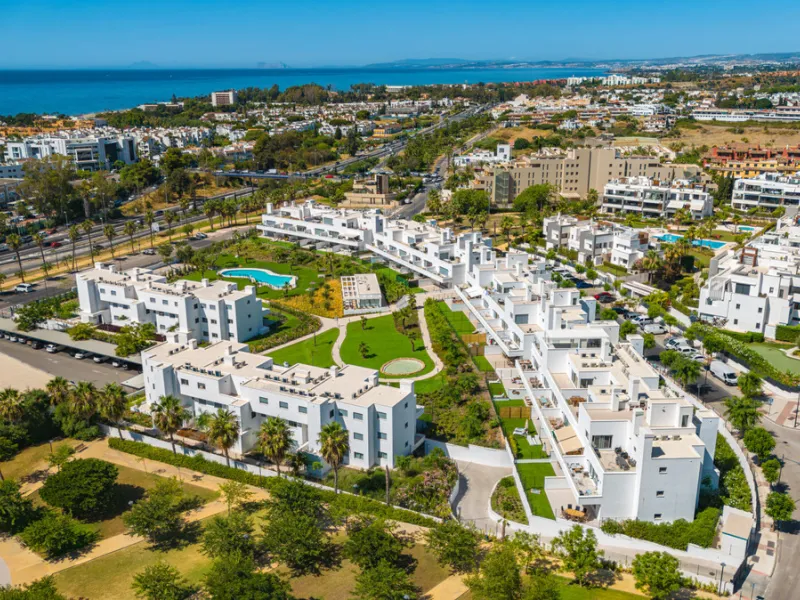 Brand new southwest facing two bedroom apartment located in the sought-after gated community Acqua Gardens , ideally located - walking distance to the beach, close to shops, restaurants, and all essential amenities on the New Golden Mile. This unfurnished