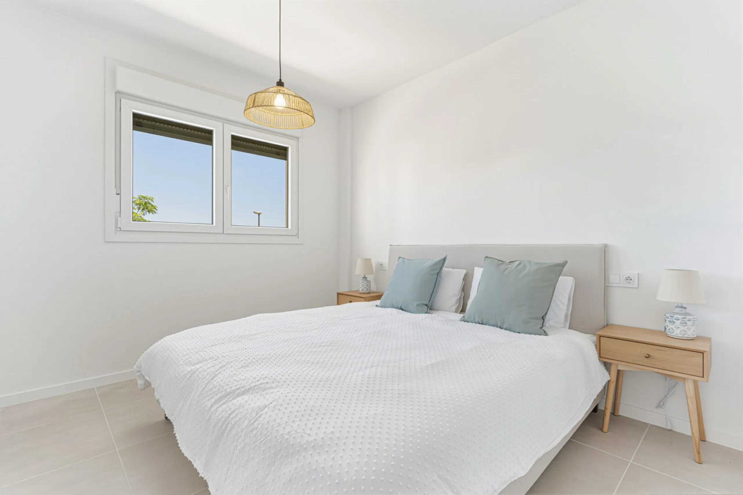 Brand new southwest facing two bedroom apartment located in the sought-after gated community Acqua Gardens , ideally located - walking distance to the beach, close to shops, restaurants, and all essential amenities on the New Golden Mile. This unfurnished