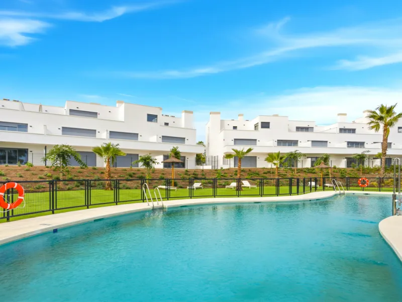 Brand new southwest facing two bedroom apartment located in the sought-after gated community Acqua Gardens , ideally located - walking distance to the beach, close to shops, restaurants, and all essential amenities on the New Golden Mile. This unfurnished