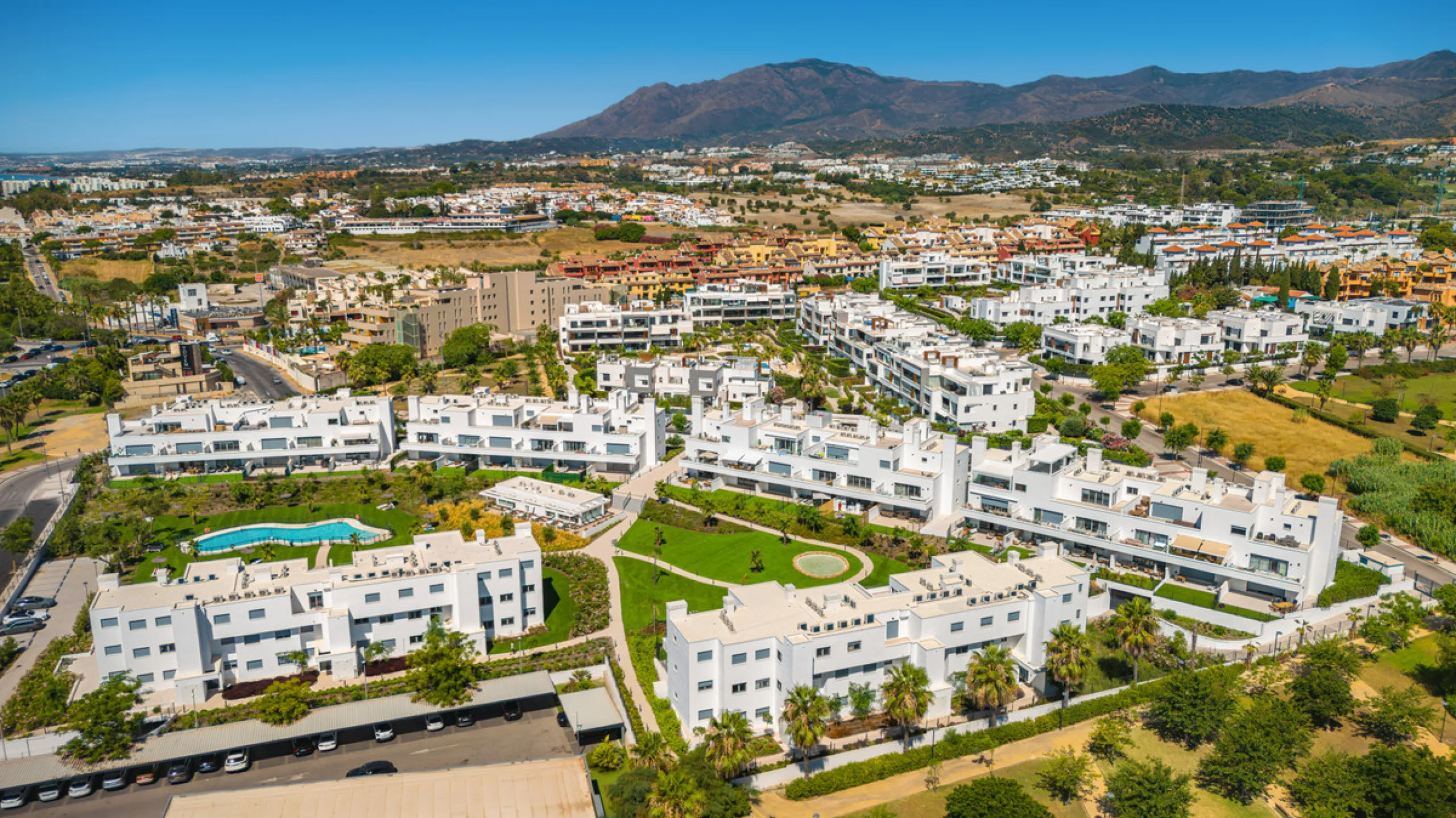 Brand new southwest facing two bedroom apartment located in the sought-after gated community Acqua Gardens , ideally located - walking distance to the beach, close to shops, restaurants, and all essential amenities on the New Golden Mile. This unfurnished