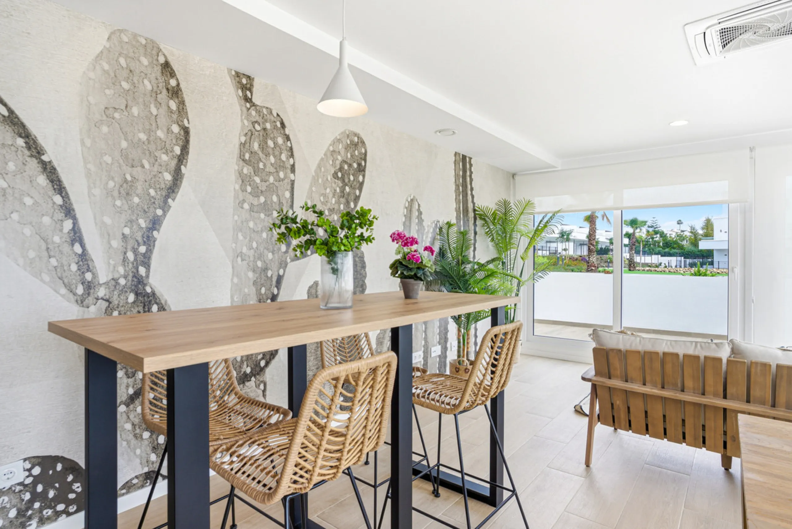 Brand new southwest facing two bedroom apartment located in the sought-after gated community Acqua Gardens , ideally located - walking distance to the beach, close to shops, restaurants, and all essential amenities on the New Golden Mile. This unfurnished