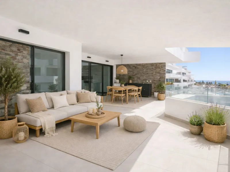 Apartment - Middle Floor Apartment в продаже в Estepona, Málaga. В доме 2 спален и 2 ванных комнат. Площадь дома 151 м²