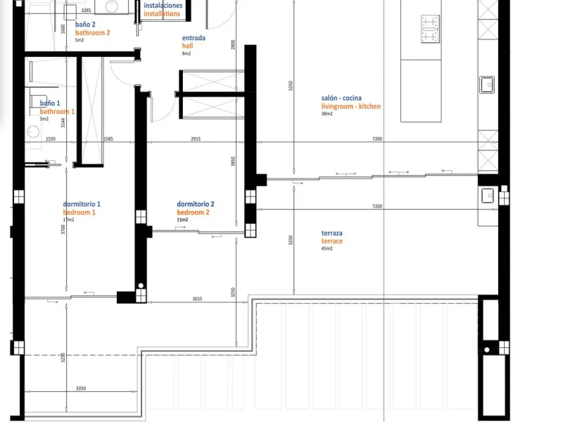 Apartment - Middle Floor Apartment в продаже в Estepona, Málaga. В доме 2 спален и 2 ванных комнат. Площадь дома 151 м²
