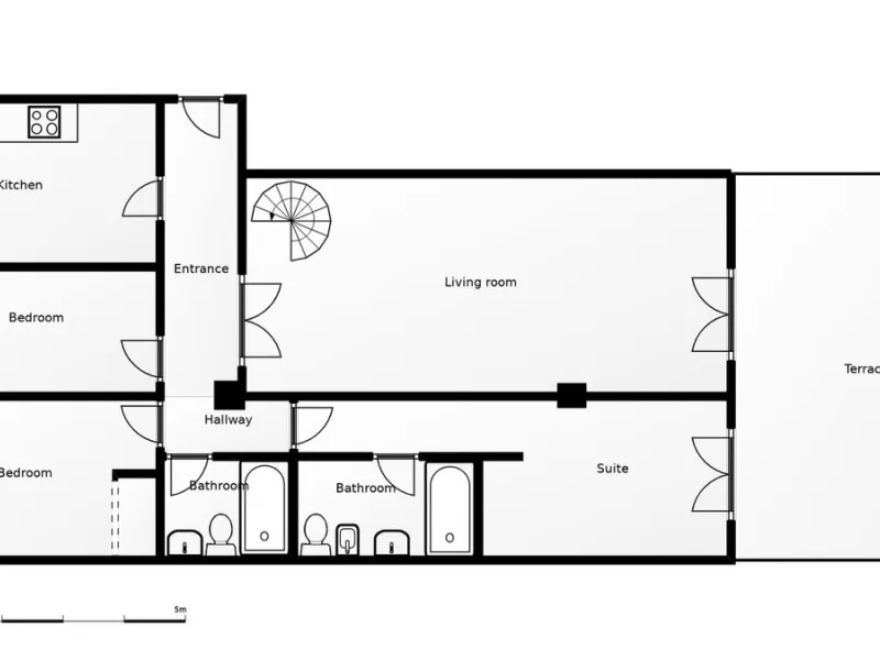 Apartment - Penthouse в продаже в Benalmadena, Málaga. В доме 3 спален и 2 ванных комнат. Площадь дома 141 м²