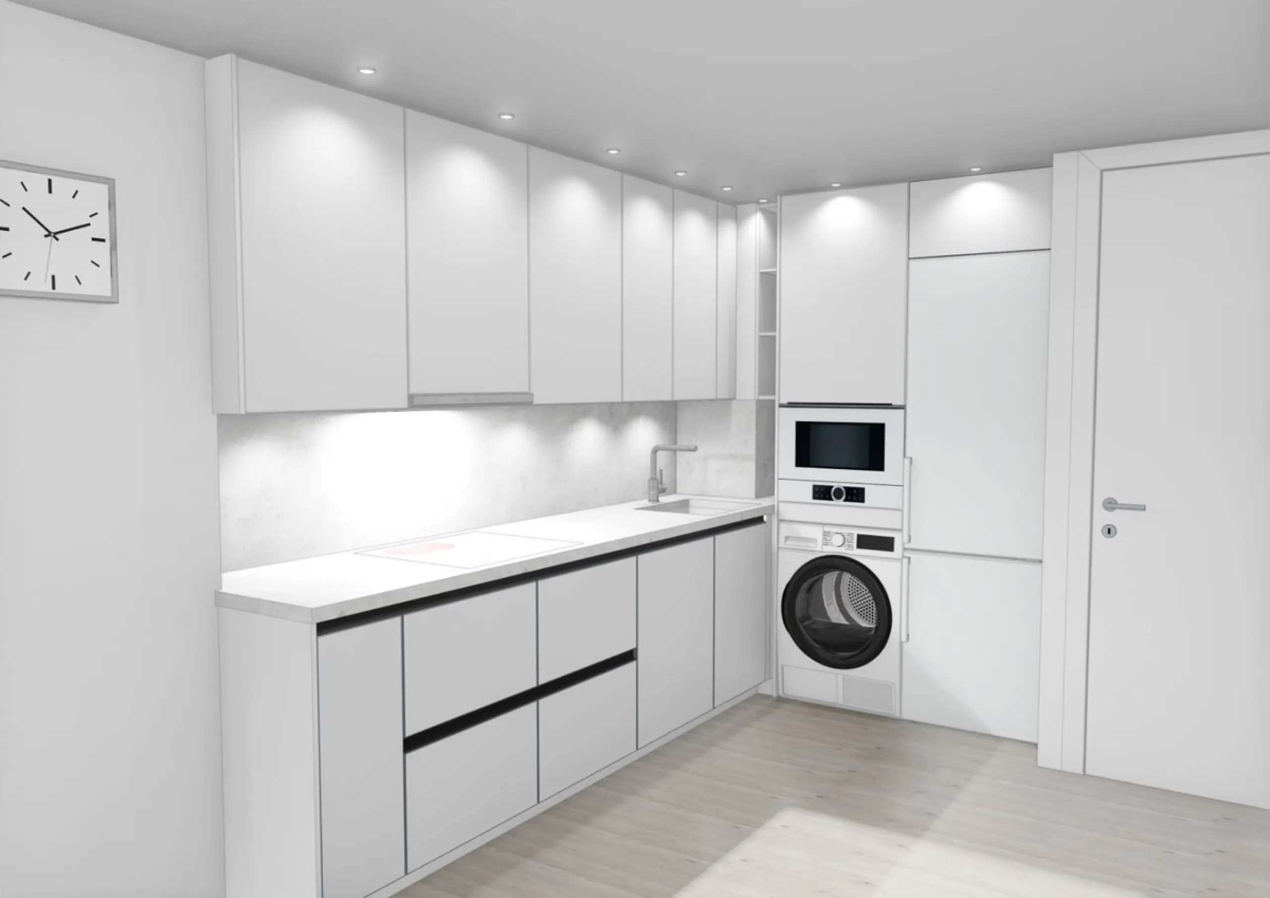 Modern one-bedroom apartment in the new Atica residential complex, Estepona.