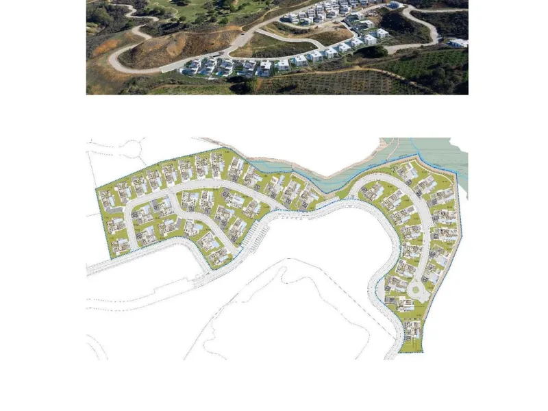 Located within the prestigious La Cala Golf Resort in Mijas, Málaga, Plot B8 (SUP.R-15) represents a prime development opportunity for a boutique residential complex of 44 detached villas surrounded by nature and panoramic golf views. The plot has a total