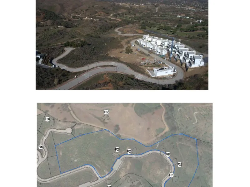 Located within the prestigious La Cala Golf Resort in Mijas, Málaga, Plot B8 (SUP.R-15) represents a prime development opportunity for a boutique residential complex of 44 detached villas surrounded by nature and panoramic golf views. The plot has a total