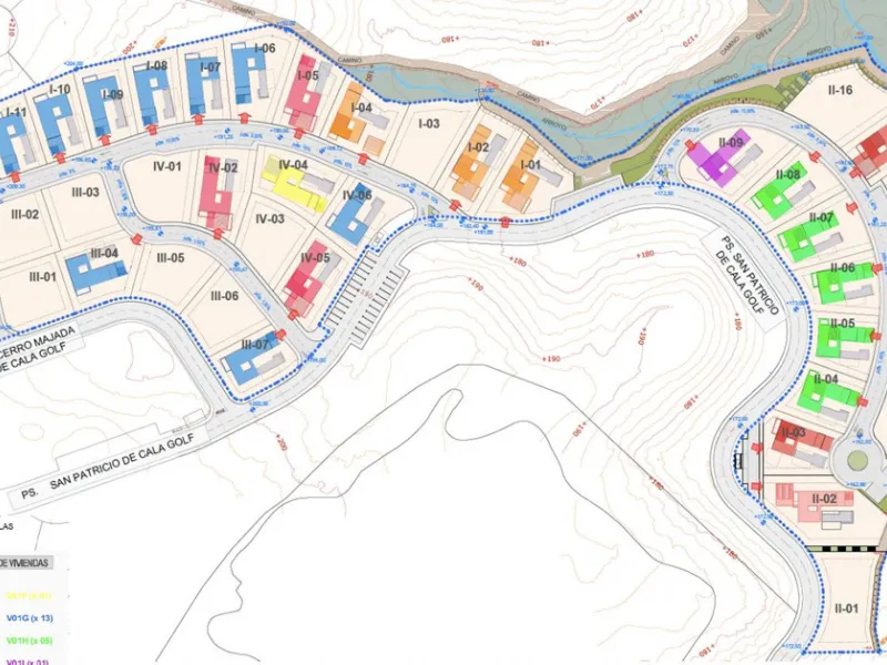 Located within the prestigious La Cala Golf Resort in Mijas, Málaga, Plot B8 (SUP.R-15) represents a prime development opportunity for a boutique residential complex of 44 detached villas surrounded by nature and panoramic golf views. The plot has a total