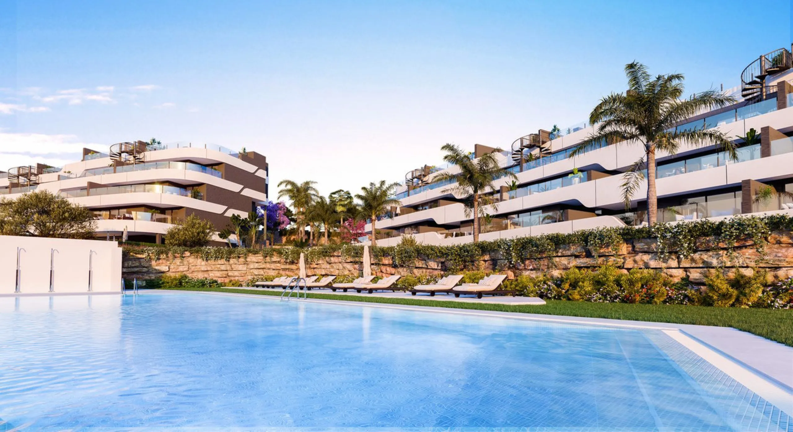 Middle Apartment in Oasis 325 Phase II, Estepona