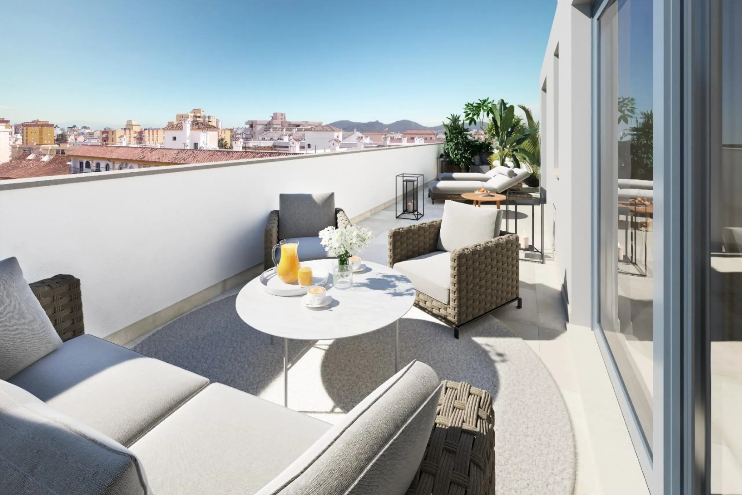 NEW BUILD RESIDENTIAL IN FUENGIROLA& & New Build development is located in Fuengirola, an area with easy access to the motorway, very active commercially and surrounded by all services (schools, nurseries, sports areas, library, retirement home, hea