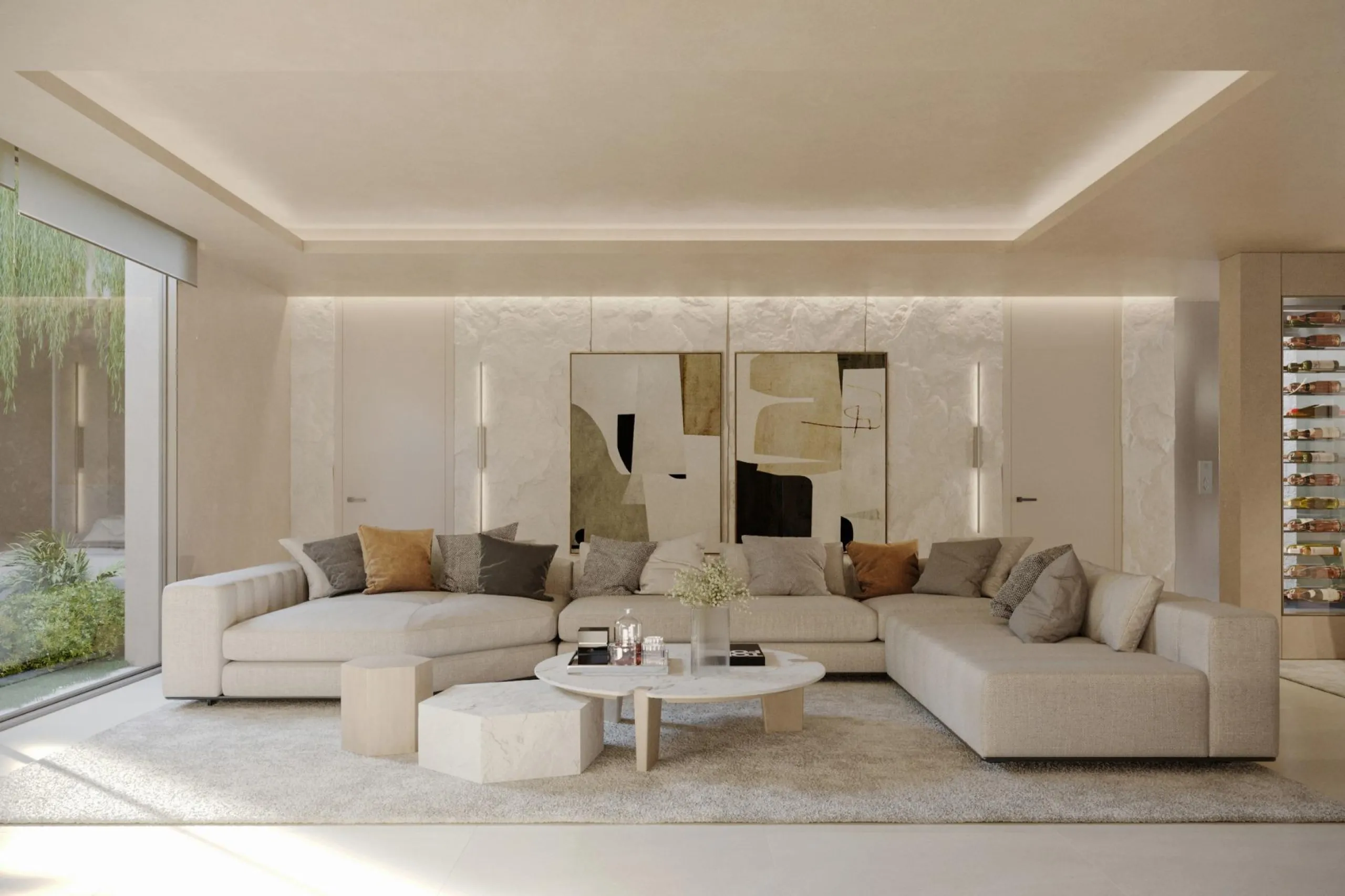 Exclusive Luxury Villa in Nueva Andalucia Marbella with Premium Amenities& & Prestigious Location in Marbella’s Golf Valley& Experience exceptional luxury living in this outstanding new build villa located in the heart of Nueva Andalucia, one of 